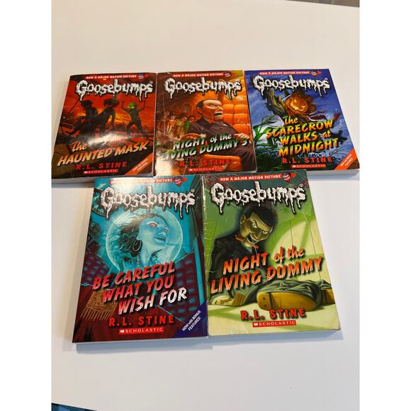 Goosebumps Re-Print: Lot of 5 - Picture 1 of 7